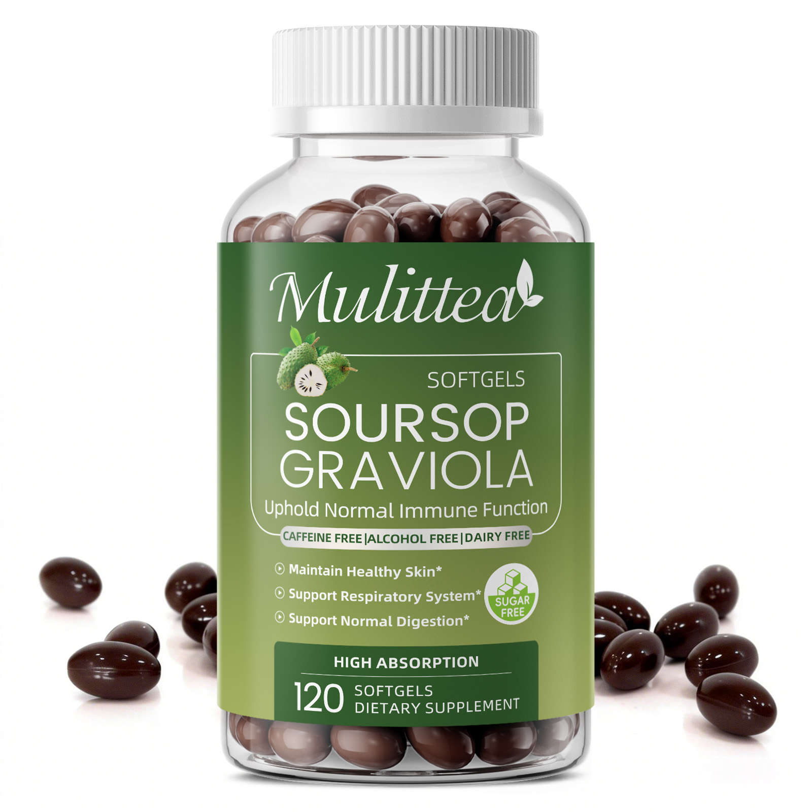 Tulsi Holy Basil - Mulittea Graviola Ekstrakt Kapsülleri Bağışıklık ve
