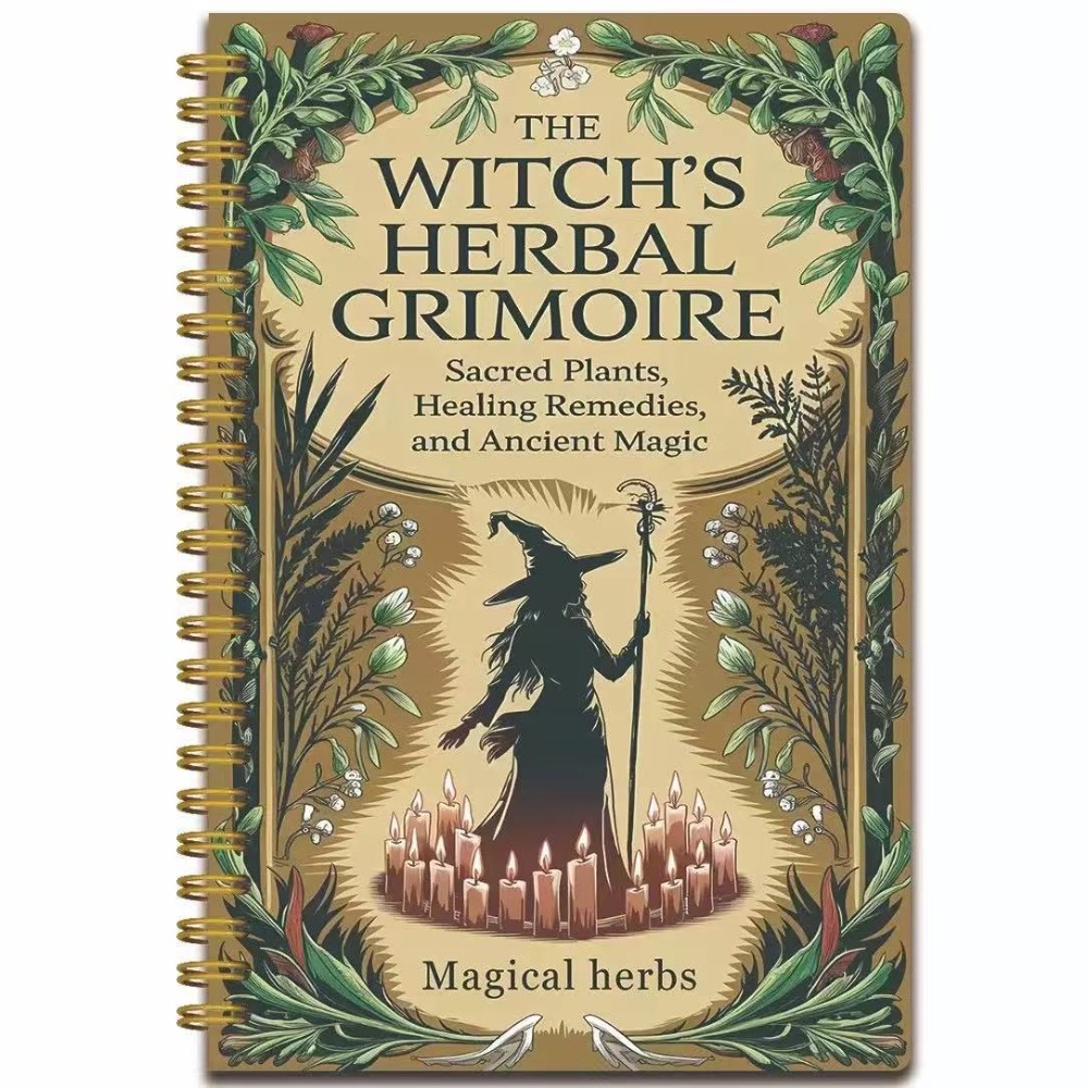 Herbal Wellness Recipes - Doğal Bitkisel Çözümler Vintage Tasarım A5