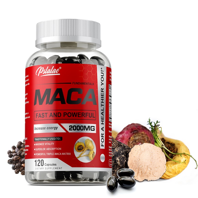 Tulsi Holy Basil - Maca Kökü Kapsülleri - Canlılığı ve