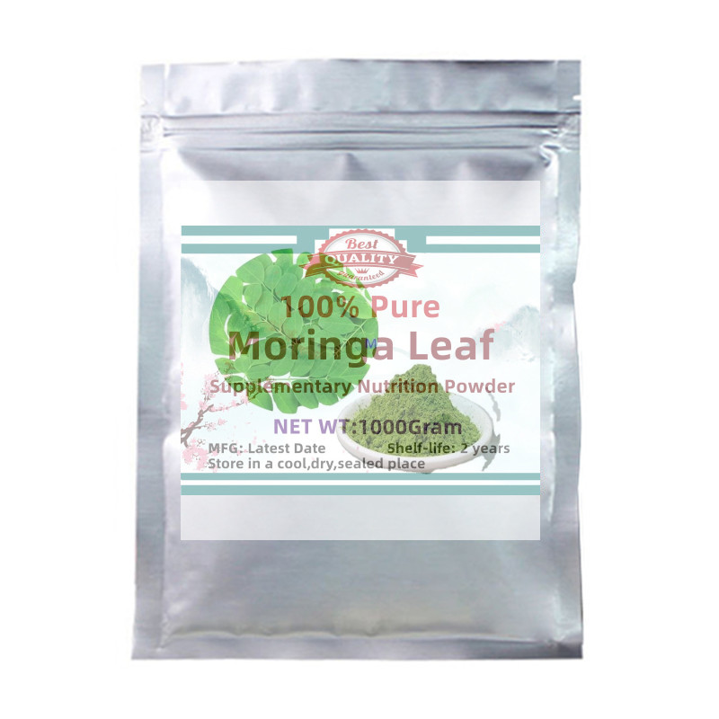 Moringa Leaf Powder - Organik Moringa Yaprağı Tozu %100 Saf