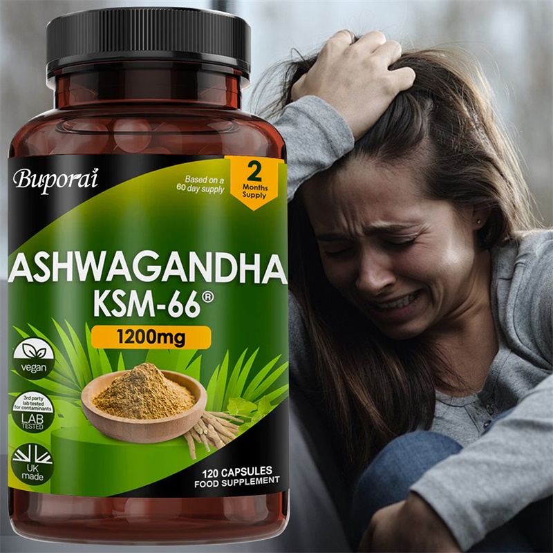Tulsi Holy Basil - Ashwagandha KSM-66 1200mg - Bağışıklık Sistemini