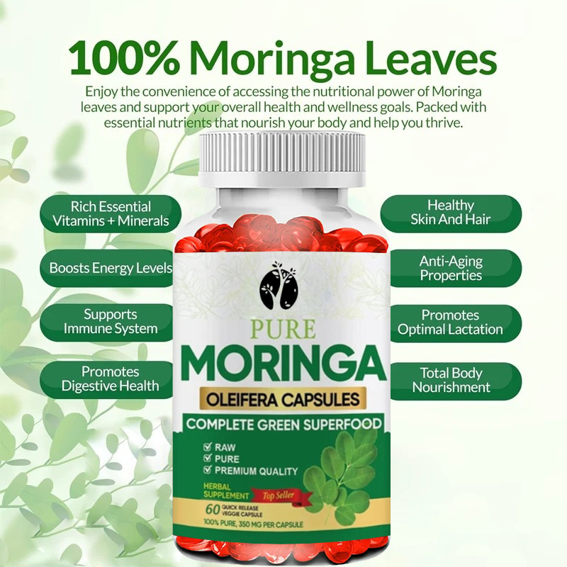 Moringa Kapsülleri -60 Kapsül  - Moringa Leaf Powder incelemesi ve fiyatı