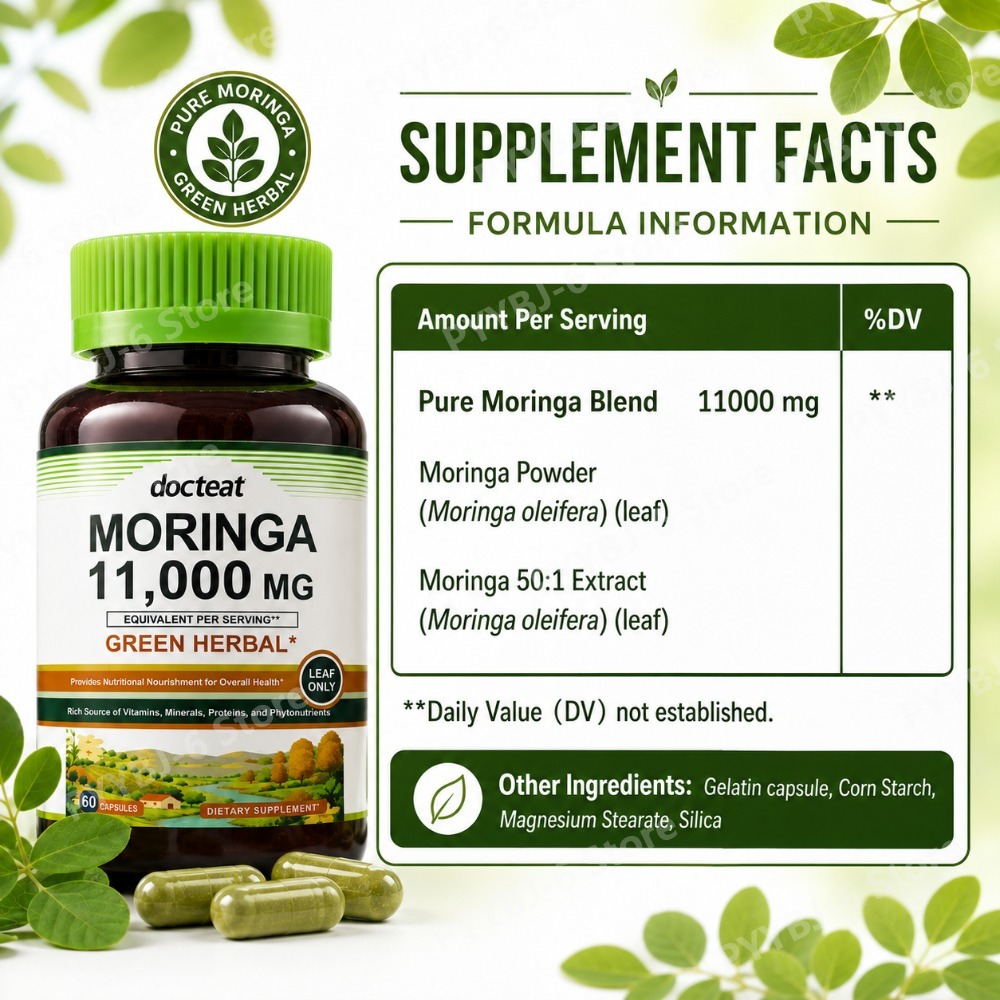 Moringa 11000mg Yeşil Bitkisel - Green Herbal Wellness incelemesi ve fiyatı