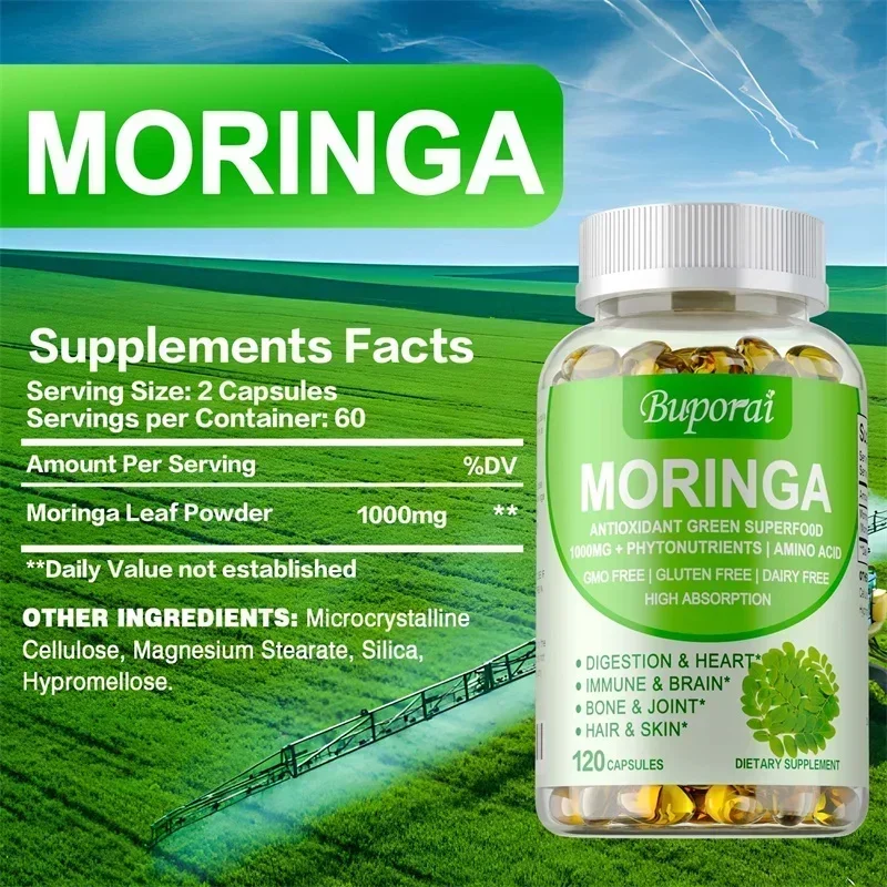 Moringa Kapsülleri - Bağışıklı - Moringa Leaf Powder incelemesi ve fiyatı