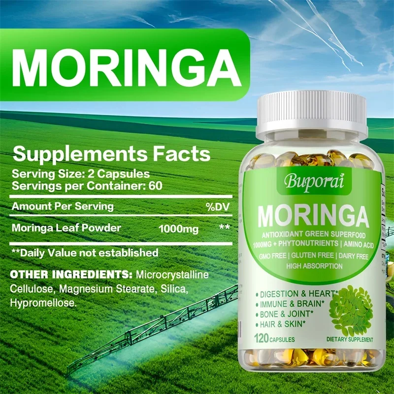 Moringa Kapsülleri 1000mg - Ke - Moringa Leaf Powder incelemesi ve fiyatı