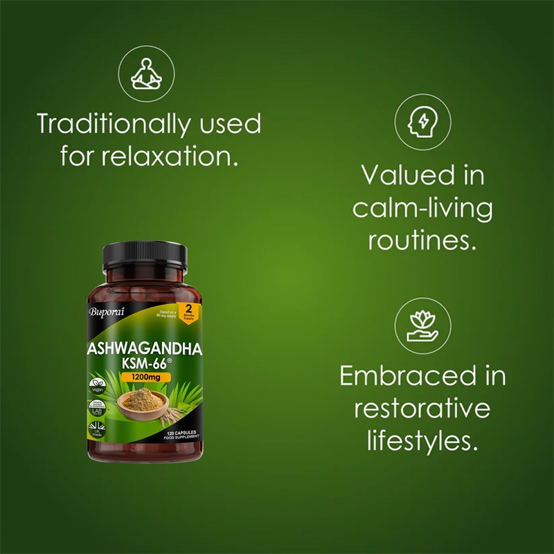 Ashwagandha KSM-66 1200mg - Ba - Tulsi Holy Basil incelemesi ve fiyatı